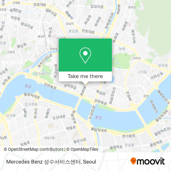 Mercedes Benz 성수서비스센터 map