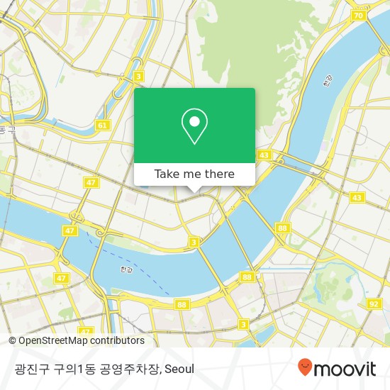 광진구 구의1동 공영주차장 map