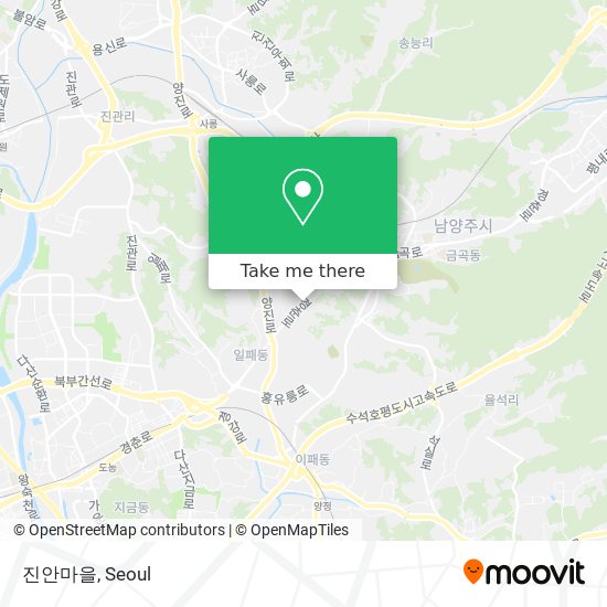 진안마을 map