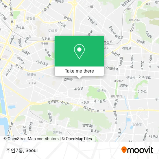 주안7동 map