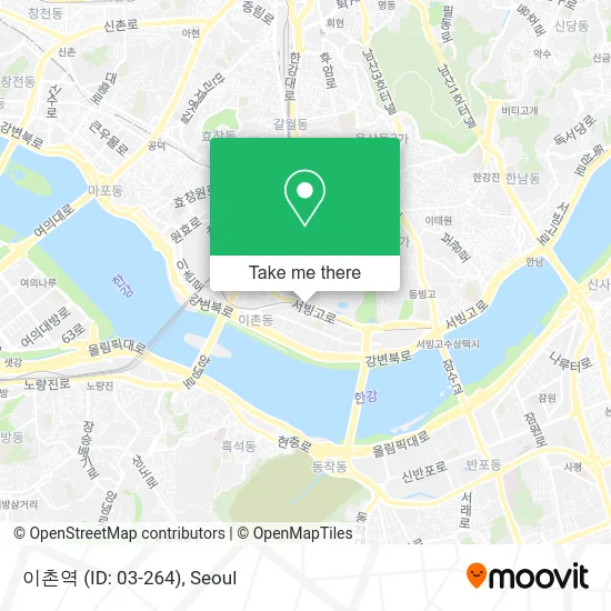 이촌역 (ID: 03-264) map