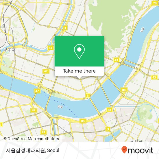 서울삼성내과의원 map