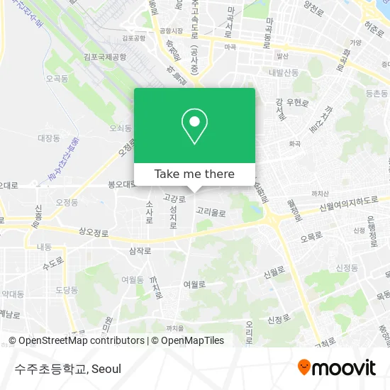 수주초등학교 map