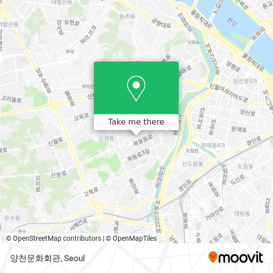 양천문화회관 map