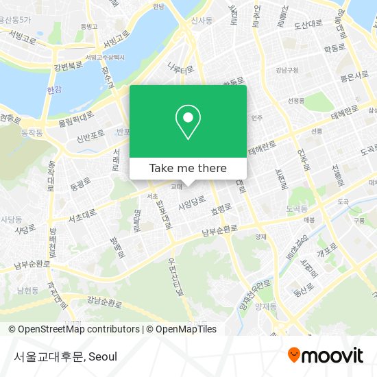 서울교대후문 map