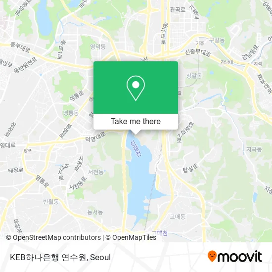 KEB하나은행 연수원 map