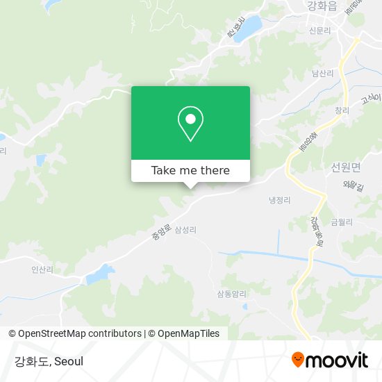 강화도 map