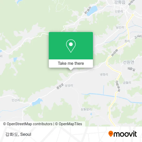 강화도 map