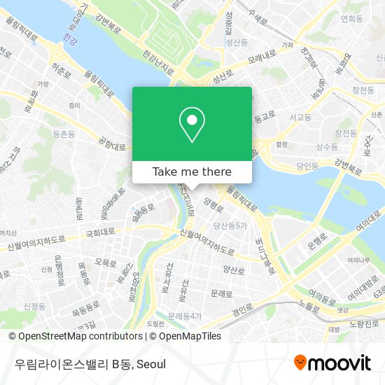 우림라이온스밸리 B동 map