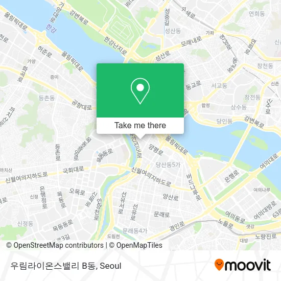 우림라이온스밸리 B동 map