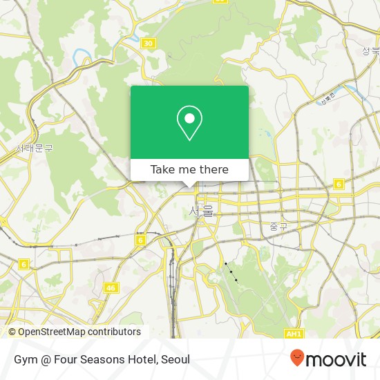 Gym @ Four Seasons Hotel map