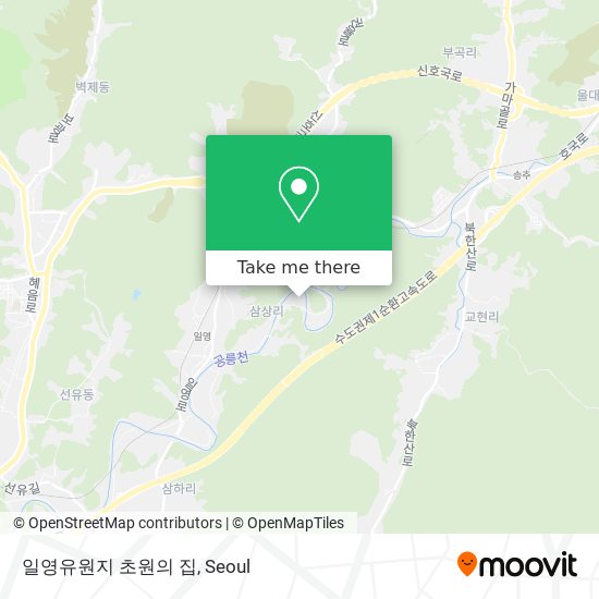 일영유원지 초원의 집 map