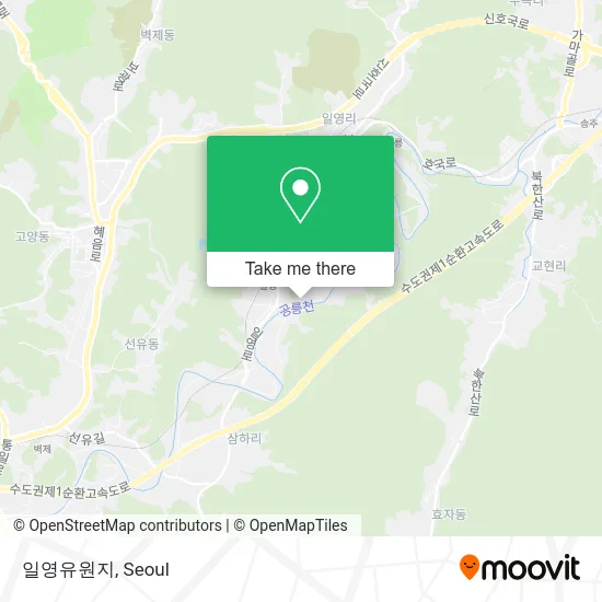 일영유원지 map