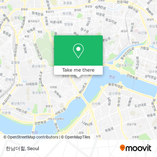 한남더힐 map