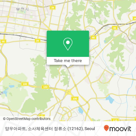 양우아파트, 소사체육센터 정류소 (12162) map