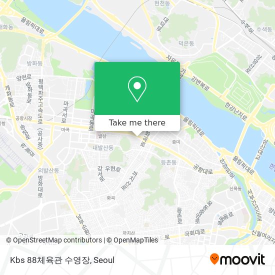 Kbs 88체육관 수영장 map