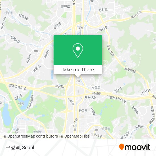 구성역 map