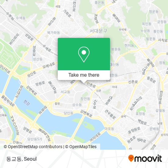 동교동 map