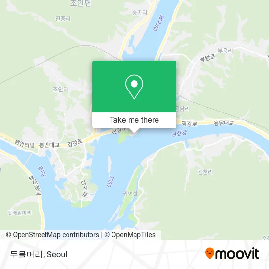 두물머리 map