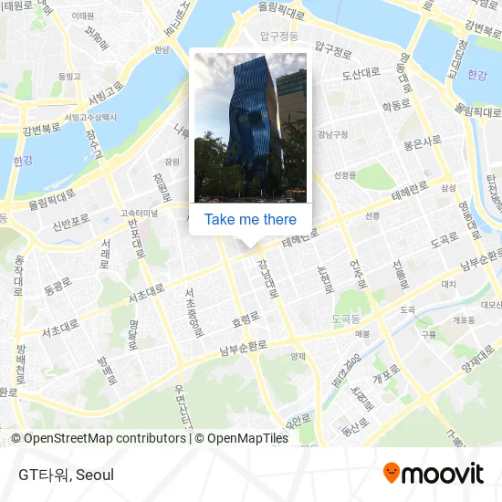 GT타워 map