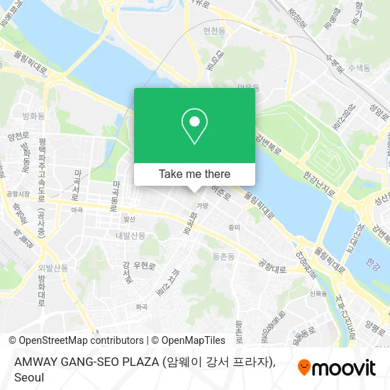 AMWAY GANG-SEO PLAZA (암웨이 강서 프라자) map
