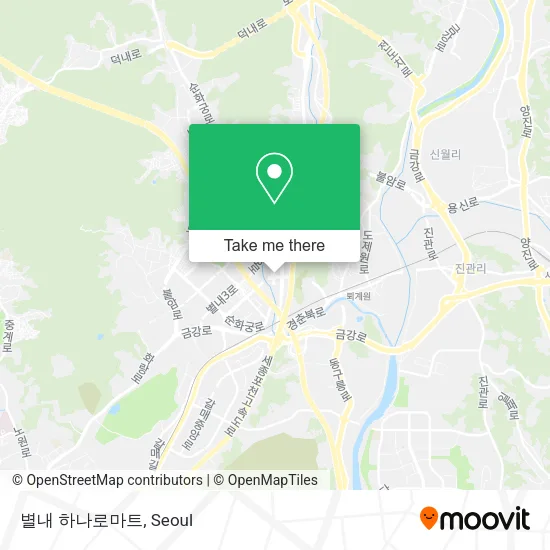 별내 하나로마트 map