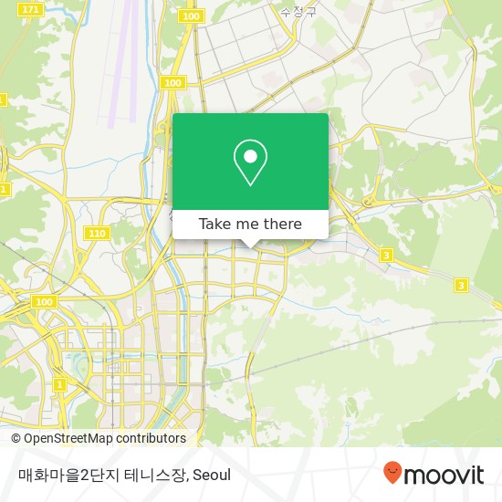 매화마을2단지 테니스장 map