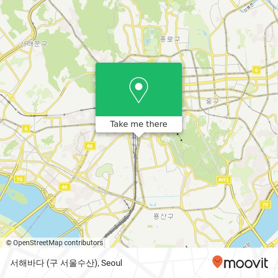 서해바다 (구 서울수산) map