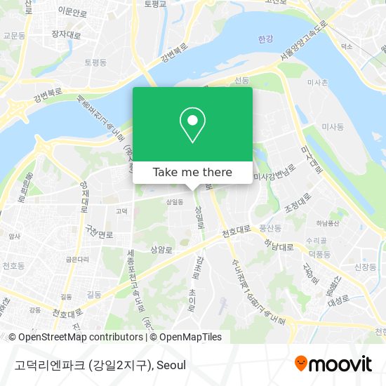 고덕리엔파크 (강일2지구) map