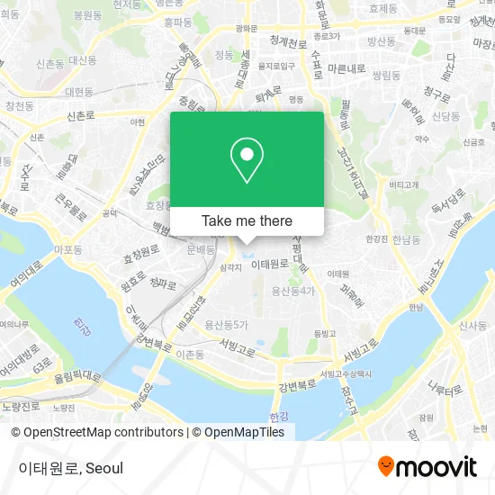 이태원로 map