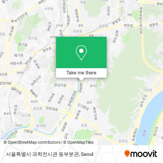 서울특별시 과학전시관 동부분관 map
