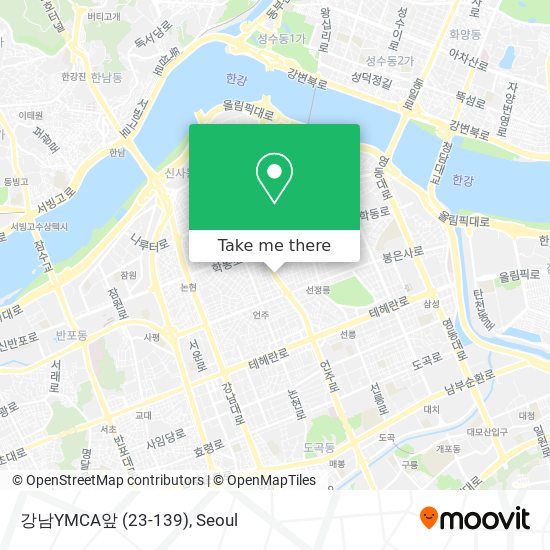 강남YMCA앞 (23-139) map