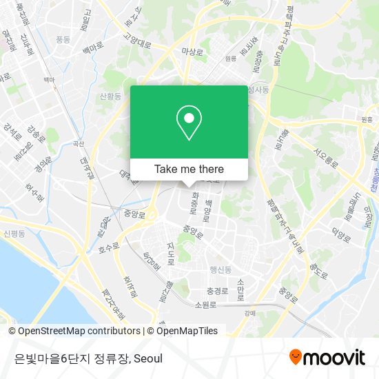 은빛마을6단지 정류장 map