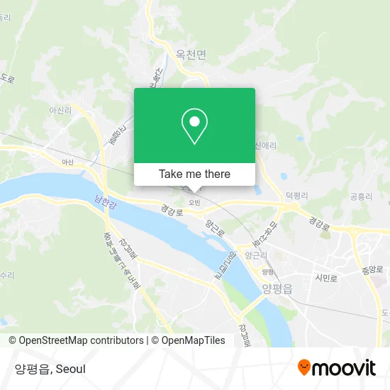 양평읍 map