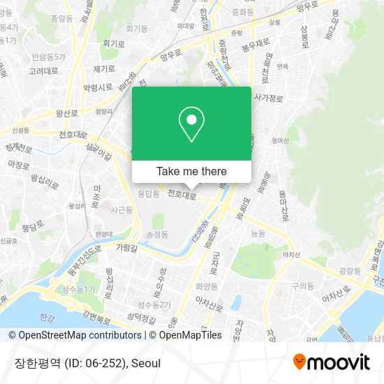 장한평역 (ID: 06-252) map