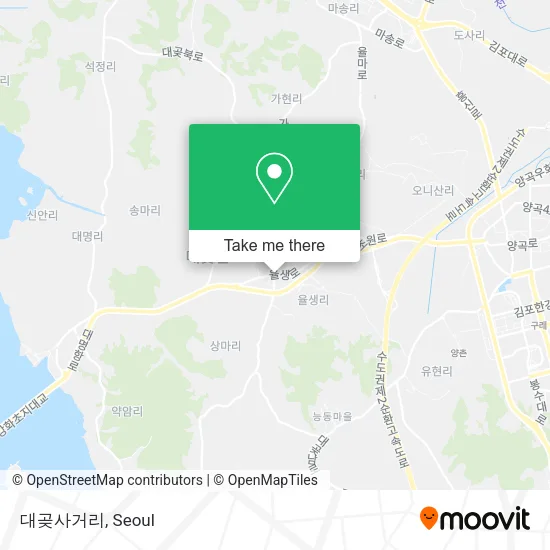 대곶사거리 map