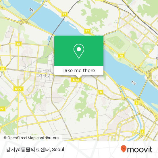 강서yd동물의료센터 map