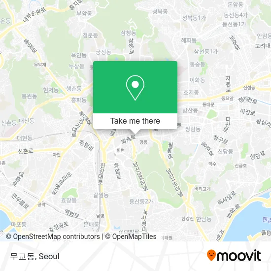 무교동 map