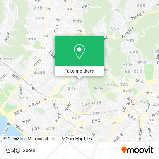 연희동 map