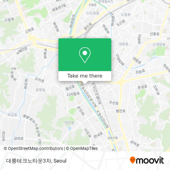 대륭테크노타운3차 map