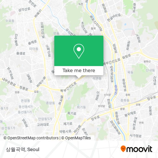 상월곡역 map