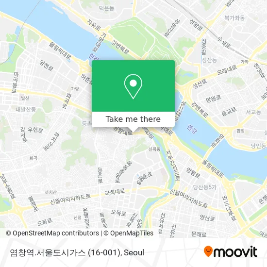 염창역.서울도시가스 (16-001) map