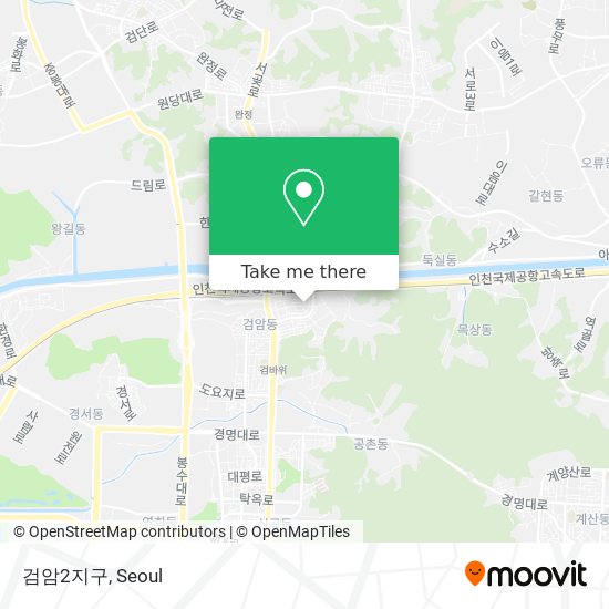검암2지구 map