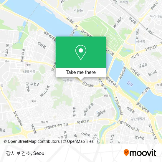 강서보건소 map