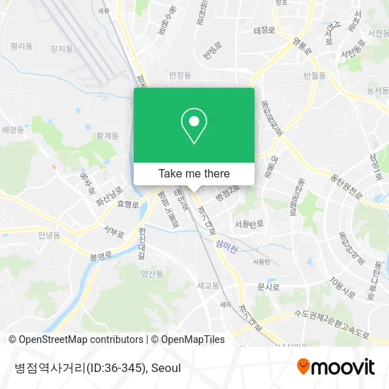 병점역사거리(ID:36-345) map