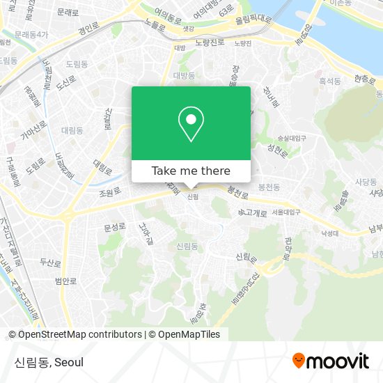 신림동 map