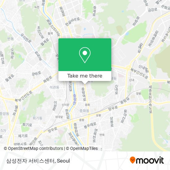 삼성전자 서비스센터 map