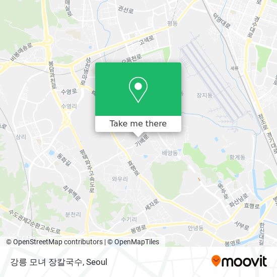 강릉 모녀 장칼국수 map
