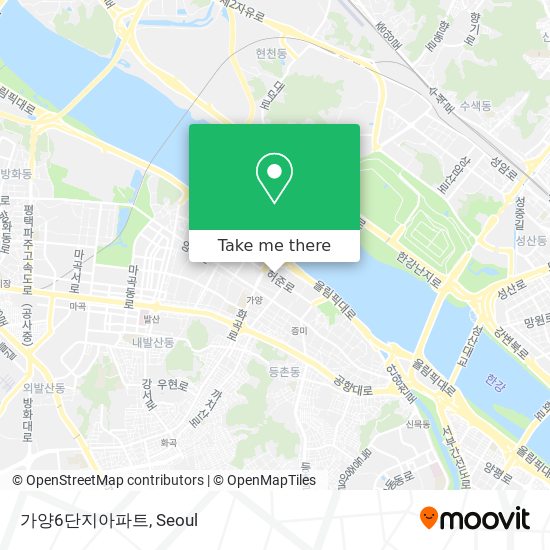 가양6단지아파트 map