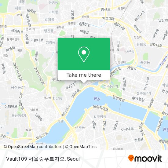 Vault109 서울숲푸르지오 map